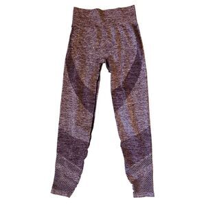 Victoria's Secret PINK Logo Pants Leggings Tights Purple Size S Small